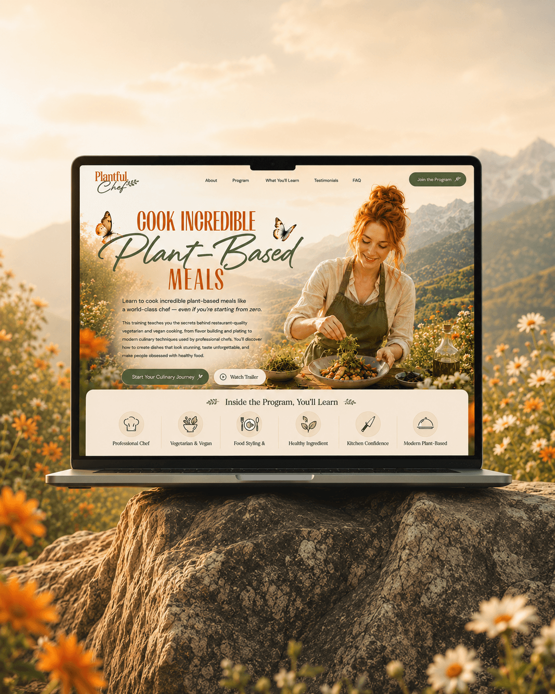Plant-based meals funnel