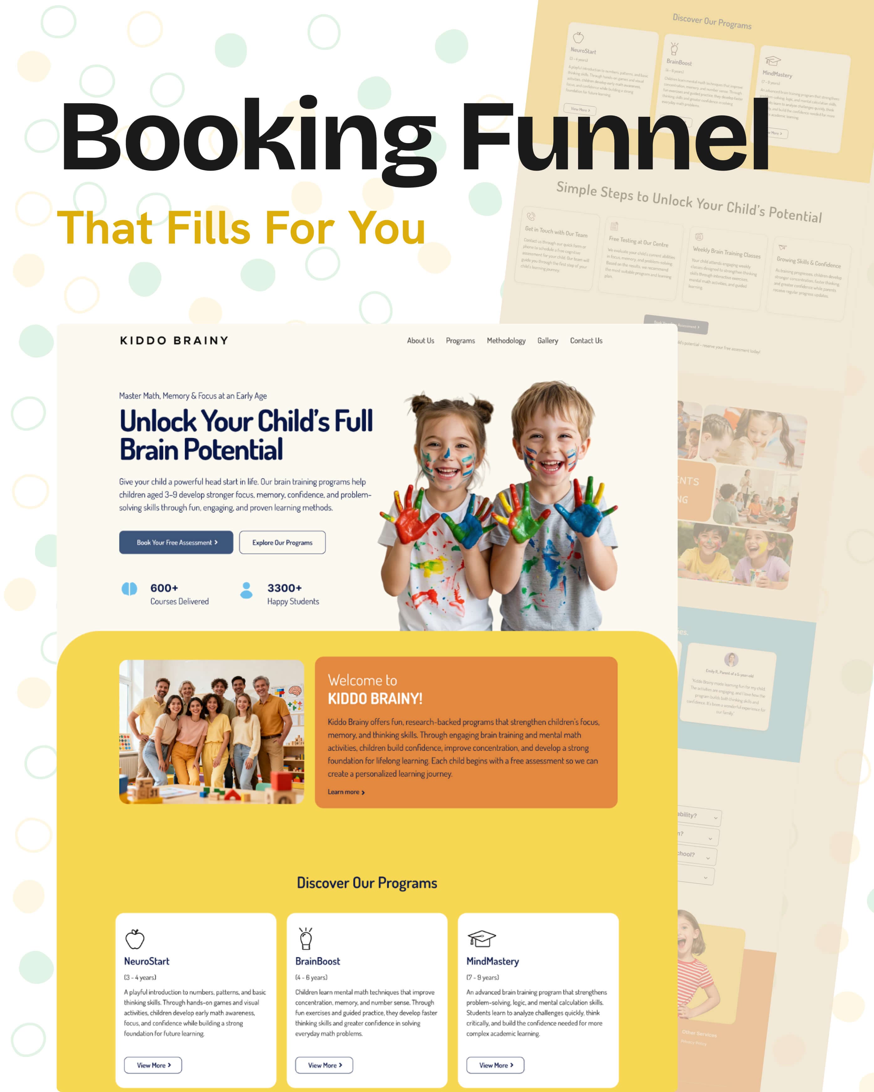 Kiddo Brainy funnel